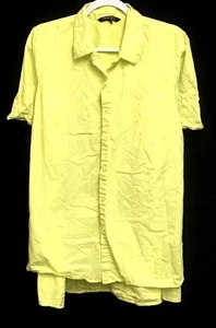 Chadwicks of Boston 1X grünes kurzärmliges ausgestelltes Button-Down-Top mit Kragen - Bild 1 von 5