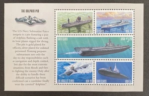 US #3373 - 77 2000 US Navy Submarines Pane 3377a (1) of 5 MNH - Picture 1 of 3