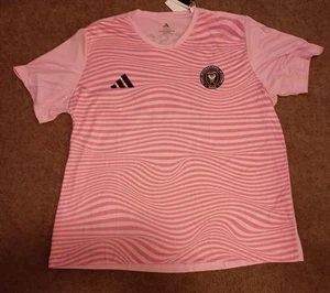 Adidas Herren Lionel Messi Inter Miami Fußball Trikot True Pink Größe 2XL Neu mit Etikett - Bild 1 von 8