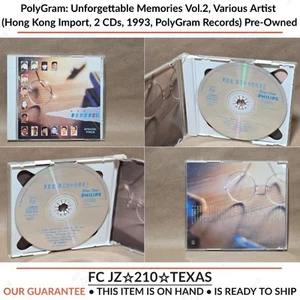 PolyGram: Unforgettable Memories Vol.2 by Various Artist (HK Import, 2 CD)PreOwn - Picture 1 of 15