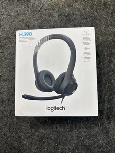 Logitech H390 Black Over the Ear Headset - Picture 1 of 4
