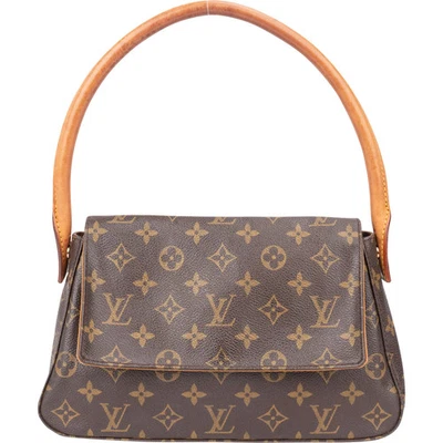 Louis Vuitton Canvas Monogram Looping PM Handbag Tasche - Bild 1 von 4