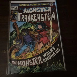 Frankenstein #5 (Marvel Comics September 1973) - Picture 1 of 6