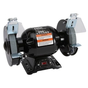 Ironton Benchtop Grinder with 6in. Wheel, 2.1 Amps, 1/2 HP, 3560 RPM Max. Speed - Picture 1 of 12