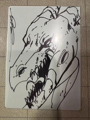 Foil Hangarback Walker Magic Origins Artist Proof Signed and Sketched by Daarken - Image 1 of 2