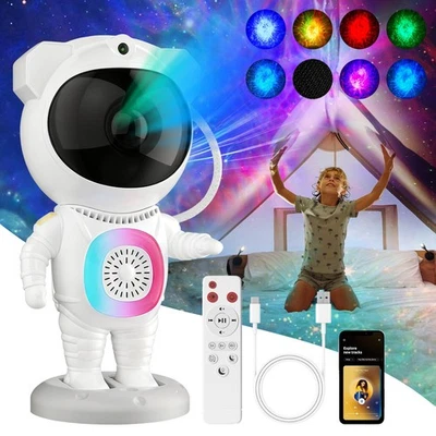 LED Bluetooth Sternenhimmel Projektor Fernbedienung Galaxy Sternen Nachtlicht - Bild 1 von 4