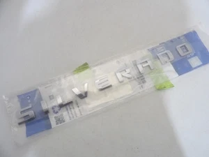 New 2007 2008 2009 2010-2018 Chevrolet Silverado Chrome Emblem Door Tailgate OEM - Picture 1 of 7