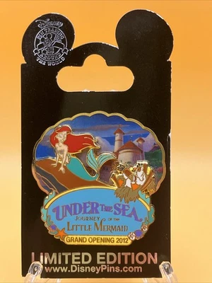 Disney WDW Under The Sea/The Little Mermaid Grand Opening 2012 LE 1500 Pin - Image 1 of 4