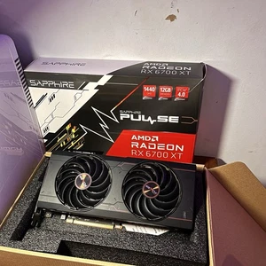 Sapphire Pulse Radeon RX 6700 XT 12GB GDDR6 Dual Fan HDMI DisplayPort GPU - Picture 1 of 3