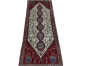 Perserteppich Abadeh Schöne Qualität Handgeknüpft 150x60cm Kl 206318 - Bild 1 von 6
