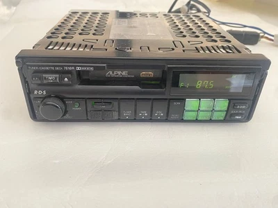Alpine 7618R Pezzo Storico Autoradio Cassetta Old School - Immagine 1 di 3