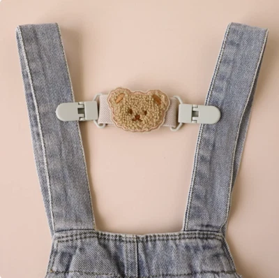 Adjustable Children's Overalls Fixing Clip – Stretchable & Secure & Anti-slip - Image 1 of 4