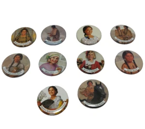 10 American Girl 1995 Pleasant Company Pinback Button Pins Josefina Mixed - Picture 1 of 4