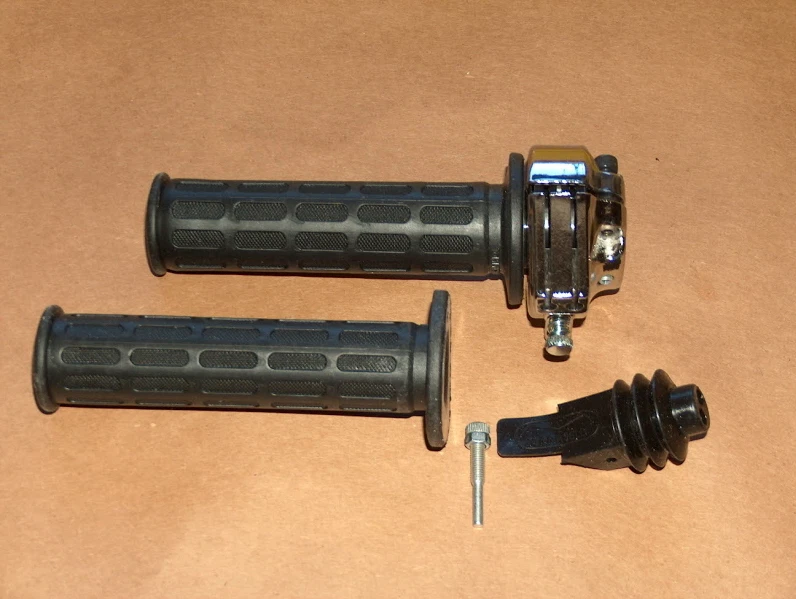 Tommaselli Dual Daytona Acelerador Ducati Moto Guzzi 750 850 900 V7 Sport CROMO Foto 1 de 1