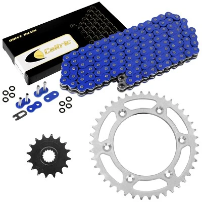 Blue O-Ring Drive Chain & Sprockets Kit for KTM 690 Smr Smc 2008-2017 - Image 1 of 4