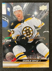 2023-24 Upper Deck Series 2 #267 Charlie Coyle Boston Bruins - Bild 1 von 3
