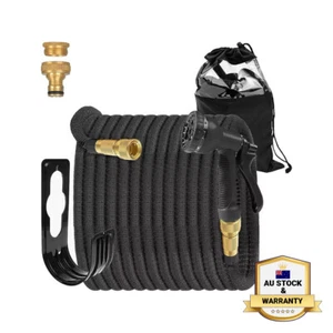 iDeer Life Expandable Garden Hose, 10 Spray Nozzle, Retractable Hose - Picture 1 of 44