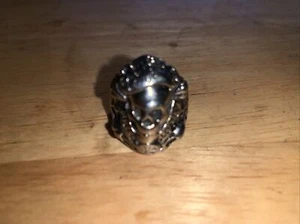 Totenkopf Ring Rock Love Kills Slowly 8 1/4 - Bild 1 von 7