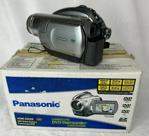 Panasonic VDR-D220 DVD Camcorder With Accessories & Box - Picture 1 of 15