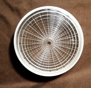 Holophane Unterputz Glasschirm Industrie Decken Pendelleuchte 10" - Bild 1 von 6