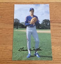 Gene Walter New York Mets Signed Autograph Team Issue Barry Colla Postcard 