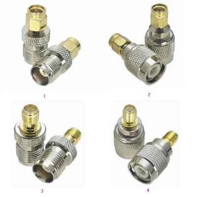 1Pcs SMA To TNC Male Plug & Female Jack RF Coaxial Adapter Connector Converter - Image 1 of 4