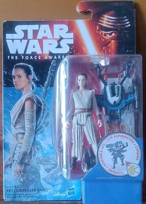 REY (STARKILLER BASE) STAR WARS FORCE AWAKENS ACTION FIGURE HASBRO - Image 1 of 2