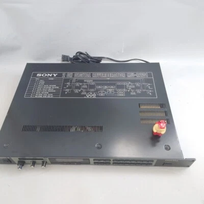 Sony MU-R201 2 Channel Digital Reverberator Digital Reverb Effects free shipping - Image 1 of 4