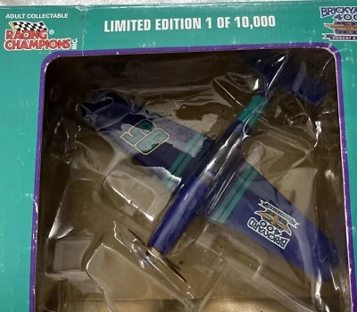 1995 Racing Champions Brickyard 400 P-51 Mustang Plane Bank 1:44 Collectable NIB - Image 1 of 4