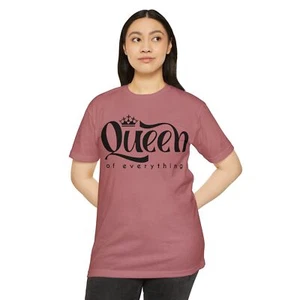 Queen With Attitude CVC Jersey T-shirt - Picture 1 of 66