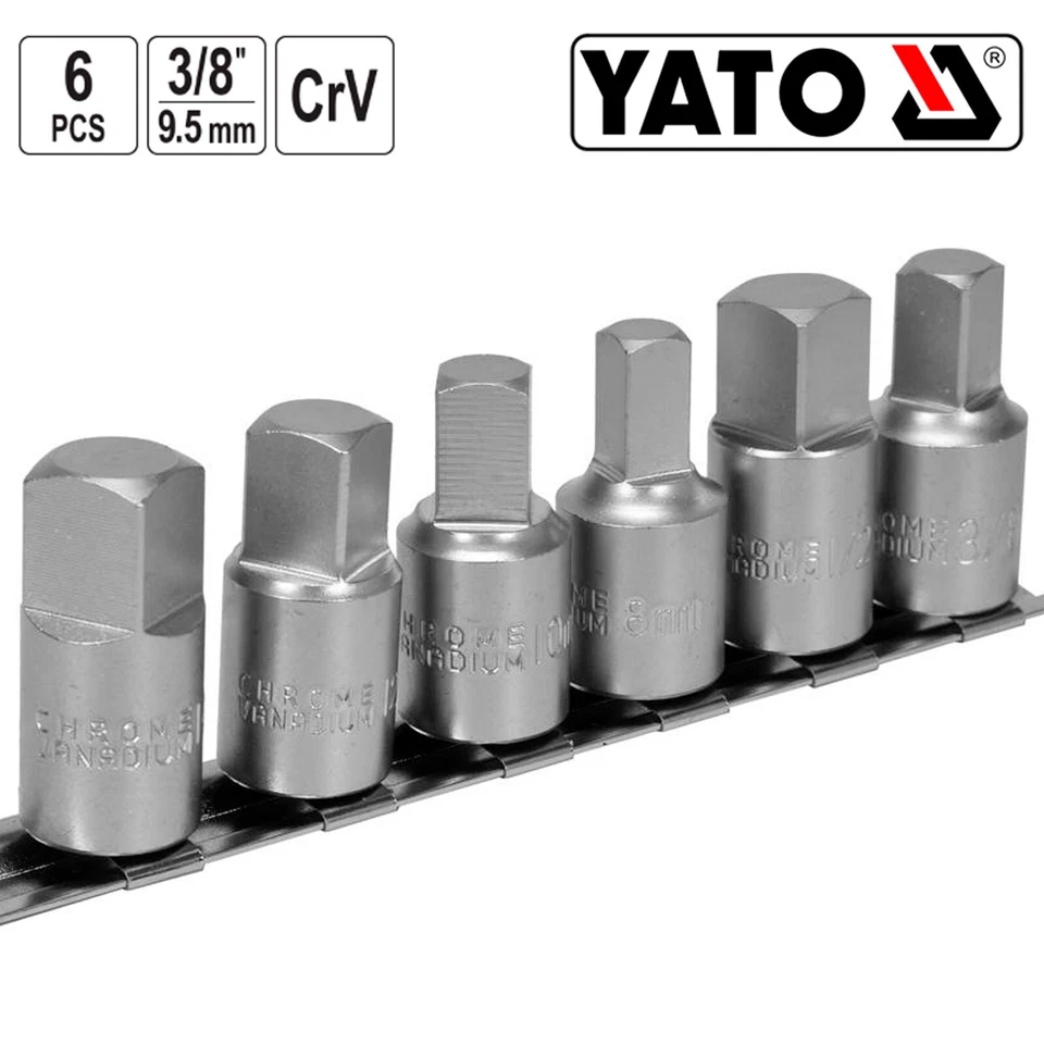 YATO Ölwannenschlüsselsatz YT-05997 Chrom-Vanadium-Stahl