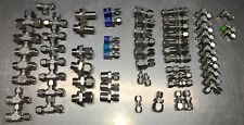 Lot of 65x Swagelok Stainless 316 Fittings; Elbows, Unions, Connectors, Tees