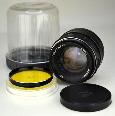 SERVICED! EXC! 1983 FAST SOVIET USSR ZENITAR-M SLR lens, f1.7/50 M42 (9) - Image 1 of 4
