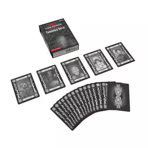 Dungeons and Dragons Curse of Strahd Tarokka Deck 54 Cards Adventure Ages 12 - Picture 1 of 2