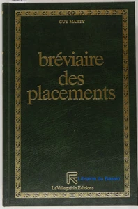 Bréviaire des placements Guy Marty 1991 - Picture 1 of 1