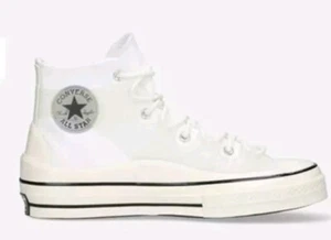 Converse Chuck Taylor All Star Hi 70 utilitario para hombre Reino Unido 10 172255C blanco nuevo en caja - Imagen 1 de 9