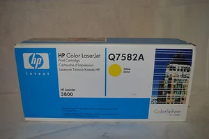 HP Q7582A - CARTOUCHE DE TONER - 1 X JAUNE - - Picture 1 of 2