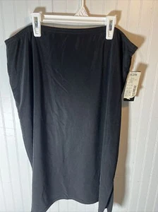 FALDA BUG MODA Talla 18/20 Plus Elástica Negra Nueva Con Etiquetas - Imagen 1 de 9