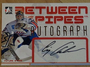 2006-07 ITG BETWEEN THE PIPES - CRAIG ANDERSON FUTURE STARS AUTOGRAPH - Picture 1 of 5
