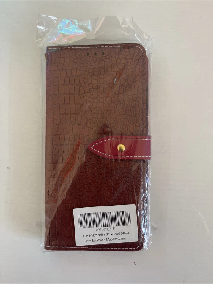 32nd Classic 2.0 - Real Leather Book Wallet Flip Case Cover For Nokia G10 & G20 - Image 1 of 2