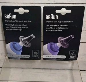 Braun Ear Thermoscan Filtri Lenti 80 Confezioni 2 Confezioni da LF40 - Foto 1 di 9
