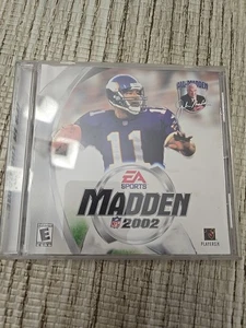 EA Sports, Madden 2002, cd and manual - Picture 1 of 4