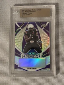 2020 Leaf Metal Rookie Pre-Production Proof Javon Kinlaw 1/1 🔥Prismatic Purple - Picture 1 of 2