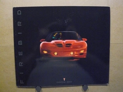 2001 Pontiac Firebird 32 páginas folheto de vendas Trans Am - Imagem 1 de 4