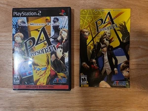 Persona 4 (PlayStation 2 PS2) Estuche, ilustraciones y manual solamente - Sin juego - Imagen 1 de 7