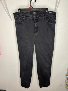 Buffalo David Bitton Womens Black Skinny Jeans Size 14 Mollie High-Rise Stretch - Picture 1 of 4