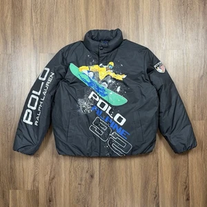 Polo Ralph Lauren sci alpino 92 snowboard piumino giacca uomo taglia media - Foto 1 di 13