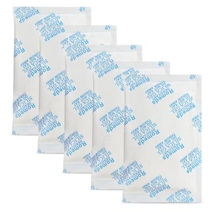 Paquetes de gel de sílice de 6 piezas de 50 gramos, desecante transparente, paquetes desecantes para... - Imagen 1 de 8