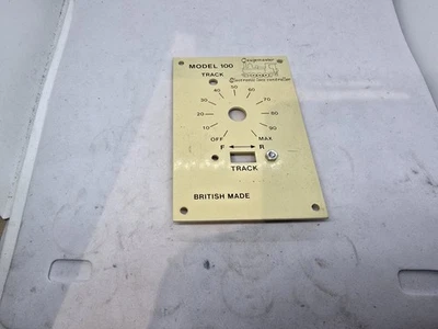 CONTROLADOR GAUGEMASTER MODELO 100 PEÇA FRONTAL - Imagem 1 de 2