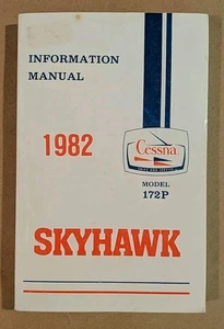 Nice 1982 Cessna 172P Skyhawk Information Manual  D1212-13 Printed 6/81 - Bild 1 von 7